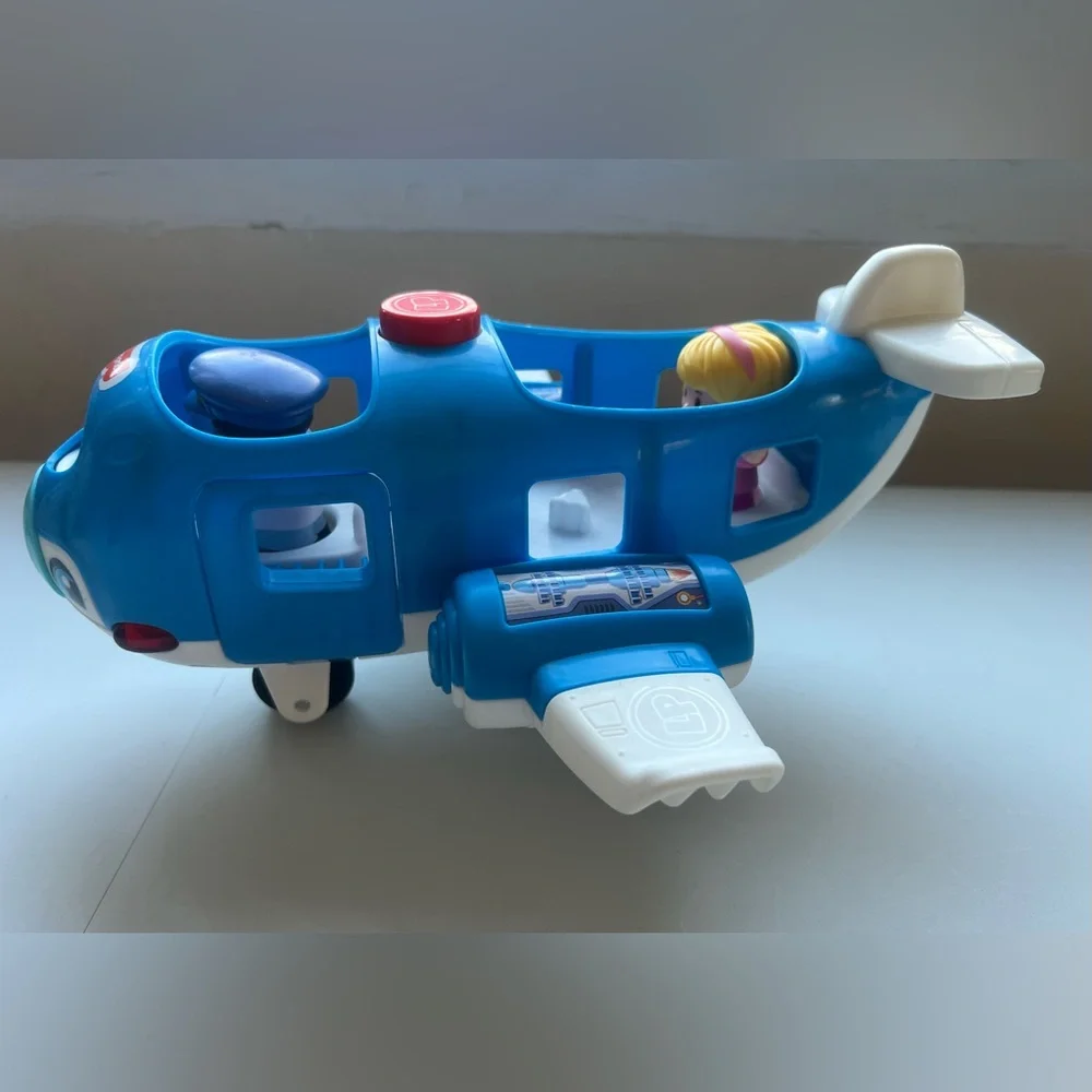 Fisher-Price Little People Musical Toddler Toy Travel Together Airplane